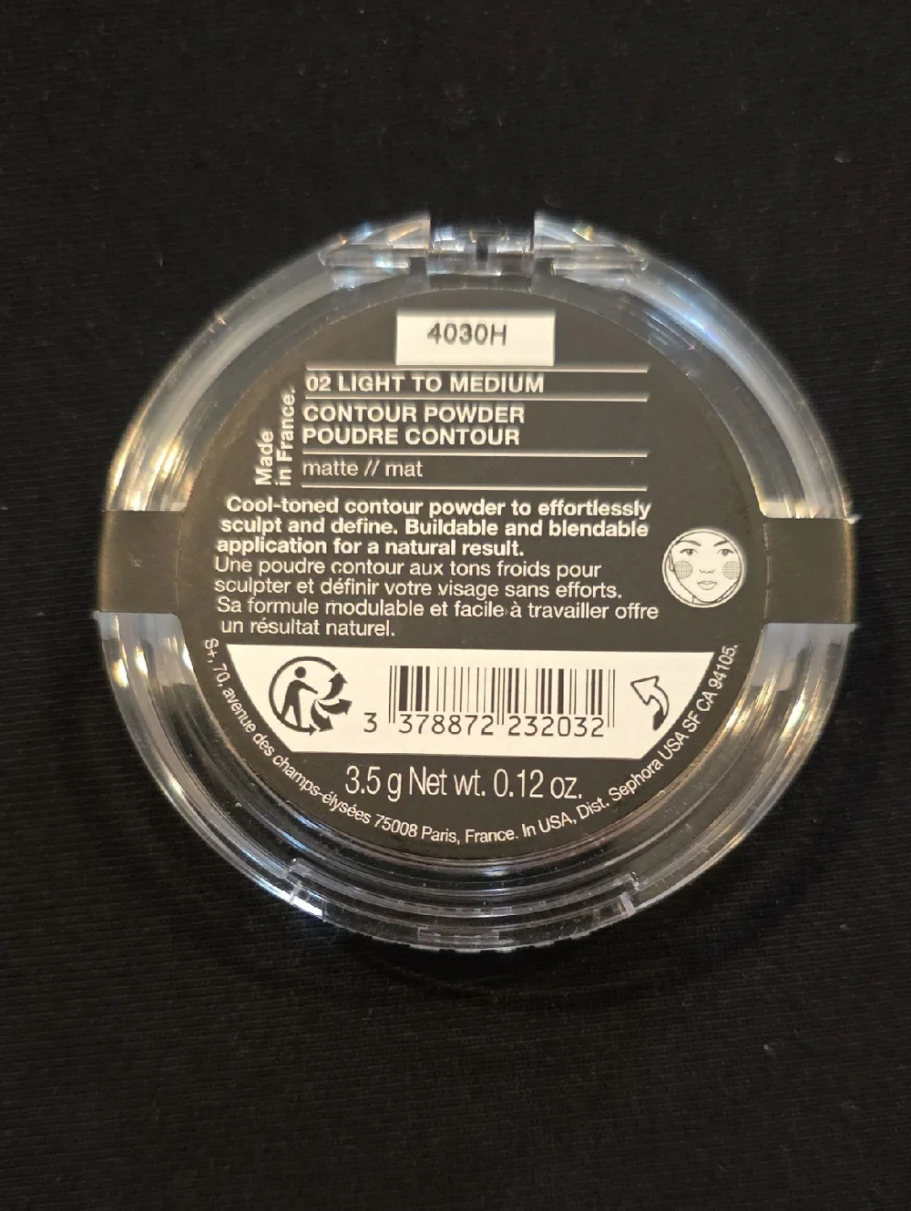 Sephora Contour Powder 02 Warm Beige